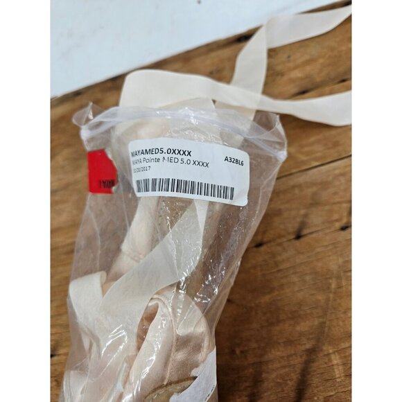 New Grishko Maya Pointe Ballet Shoes Size 5.0 Med Pink - Picture 2 of 8